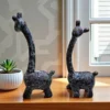 Luxury Ceramic Giraffe Decor Set – Modern Artistic Home Accent luxury ceramic giraffe decor set – modern artistic home accent
