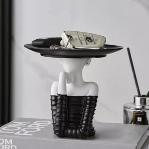 elegance in thought: a sculpture that blends art and function