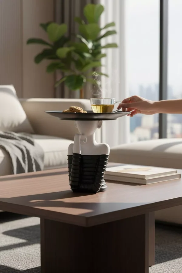 elegance in thought: a sculpture that blends art and function elegance in thought: a sculpture that blends art and function