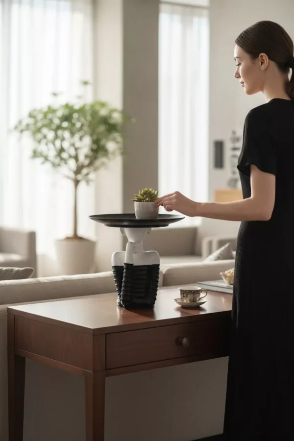 elegance in thought: a sculpture that blends art and function elegance in thought: a sculpture that blends art and function