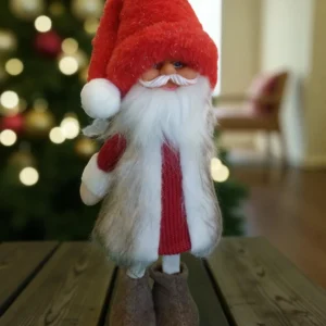 elegant santa figurine to brighten your christmas decor