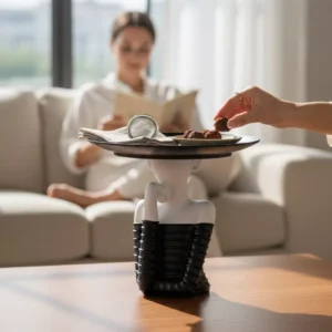 elegance in thought: a sculpture that blends art and function