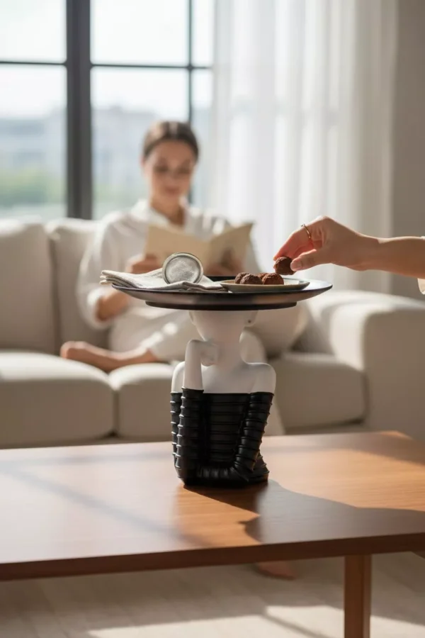 elegance in thought: a sculpture that blends art and function elegance in thought: a sculpture that blends art and function