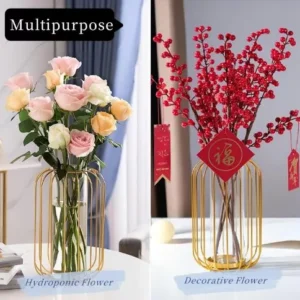 luxury gold glass candle holders set of 2 modern decorative pieces