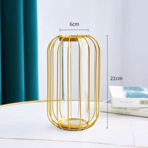 luxury gold glass candle holders set of 2 modern decorative pieces