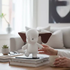 multicolor cartoon elephant decorative figurine