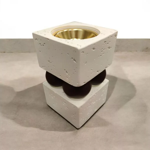 17cm-luxury-incense-burner-with-modern-geometric-design-1 17cm Luxury Incense Burner with Modern Geometric Design - الصورة 2