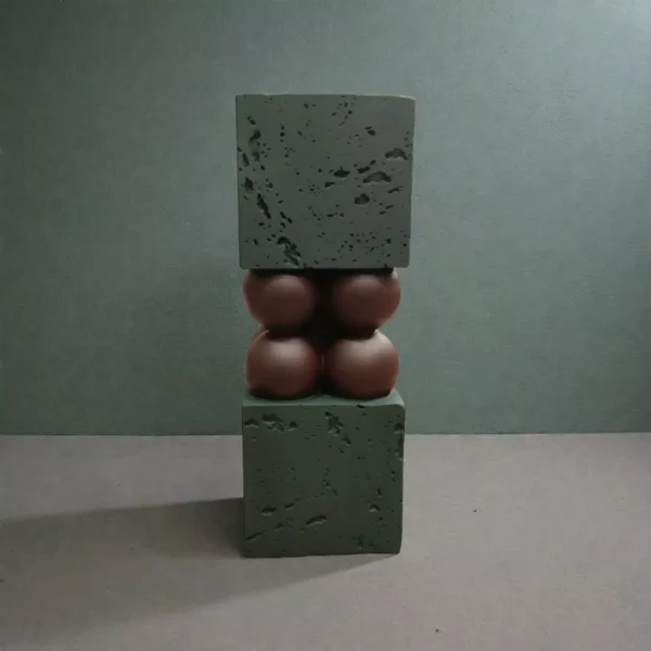 20cm-artistic-incense-stand-with-modern-geometric-structure-1 20cm Artistic Incense Stand with Modern Geometric Structure - الصورة 3