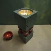 20cm Artistic Incense Stand With Modern Geometric Structure 100x100
