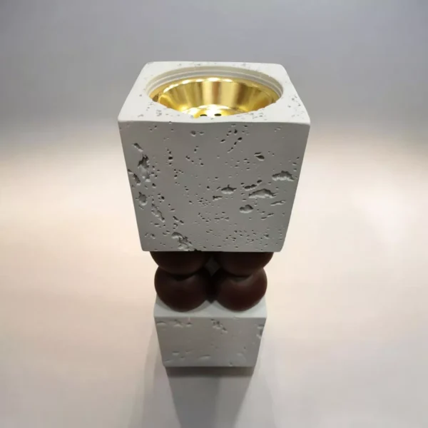 20cm-artistic-incense-stand-with-modern-geometric-structure-4 20cm Artistic Incense Stand with Modern Geometric Structure - الصورة 5