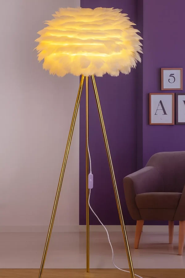 elegant-feather-floor-lamp-modern-luxury-statement-piece-03 Elegant Feather Floor Lamp – Modern Luxury Statement Piece - الصورة 3