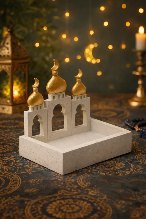 luxury-date-nut-server-with-eastern-dome-design-size-22x18cm-00 Luxury Date & Nut Server with Eastern Dome Design Size 22×18cm