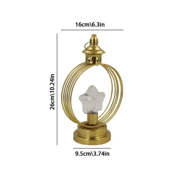luxury-interlaced-circular-ramadan-lantern-with-illuminated-star Luxury Interlaced Circular Ramadan Lantern with Illuminated Star - الصورة 3