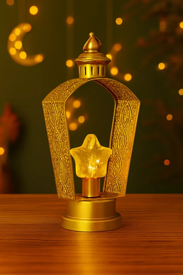 luxury-traditional-ramadan-lantern-with-golden-dome-00 Luxury Traditional Ramadan Lantern with Golden Dome
