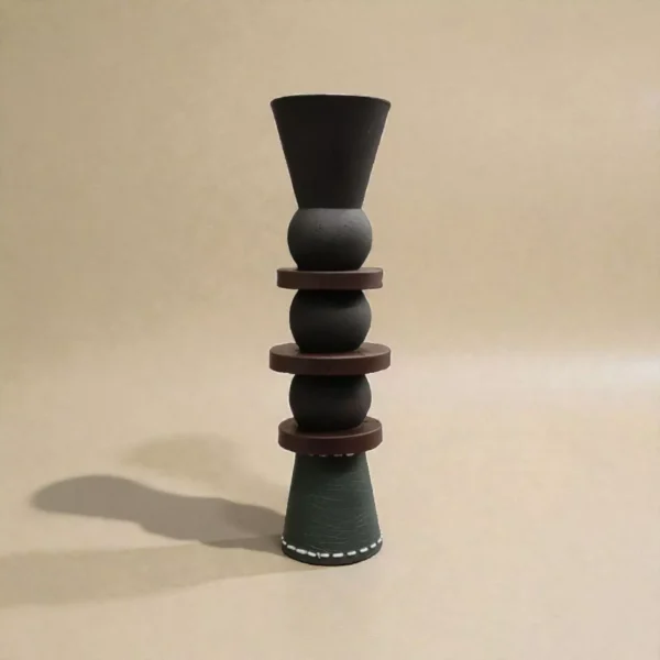 premium-34cm-geometric-incense-burner-with-modern-design Premium 34cm Geometric Incense Burner with Modern Design - الصورة 2