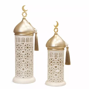 decorative lantern set – elegant islamic design