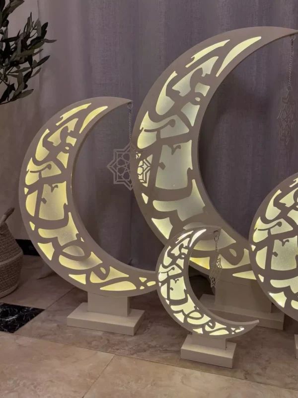 islamic crescent decor with star – 75cm / 115cm islamic crescent decor with star – 75cm / 115cm