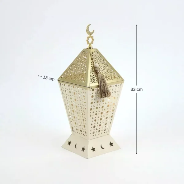 ramadan crescent lantern set – elegant gold décor ramadan crescent lantern set – elegant gold décor