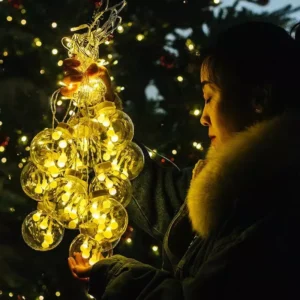 ramadan curtain lights – 3m, 10 led orbs