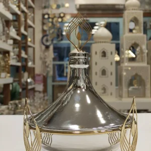 luxury ramadan date server – decorative metal tagine